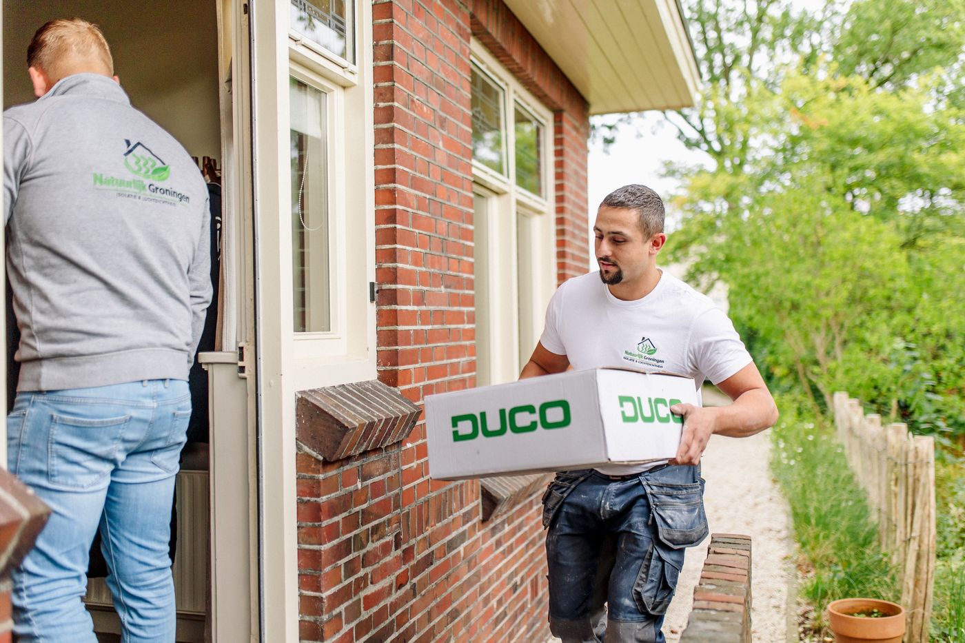 DUCO ventilatiesysteem wordt afgeleverd bij de klant